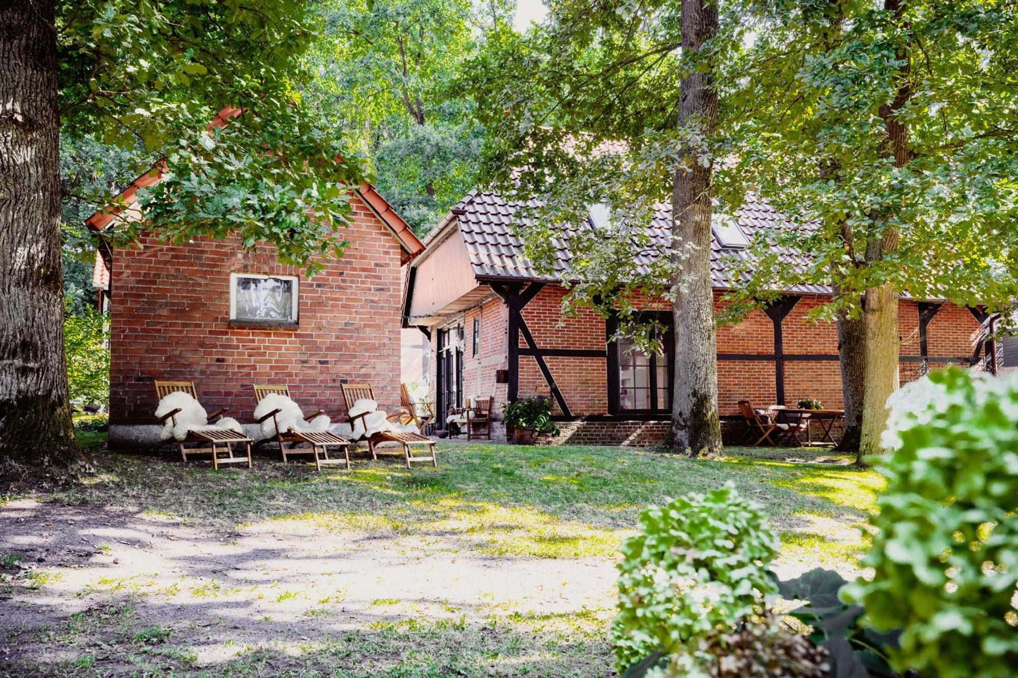 Traumhaftes Anwesen In Der Lueneburger Heide Apartamento Soltau Exterior foto